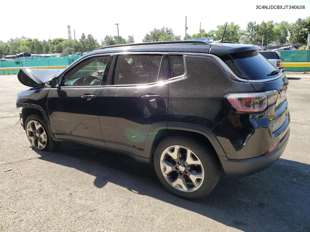 2018 Jeep Compass Limited VIN: 3C4NJDCBXJT340638 Lot: 63289805