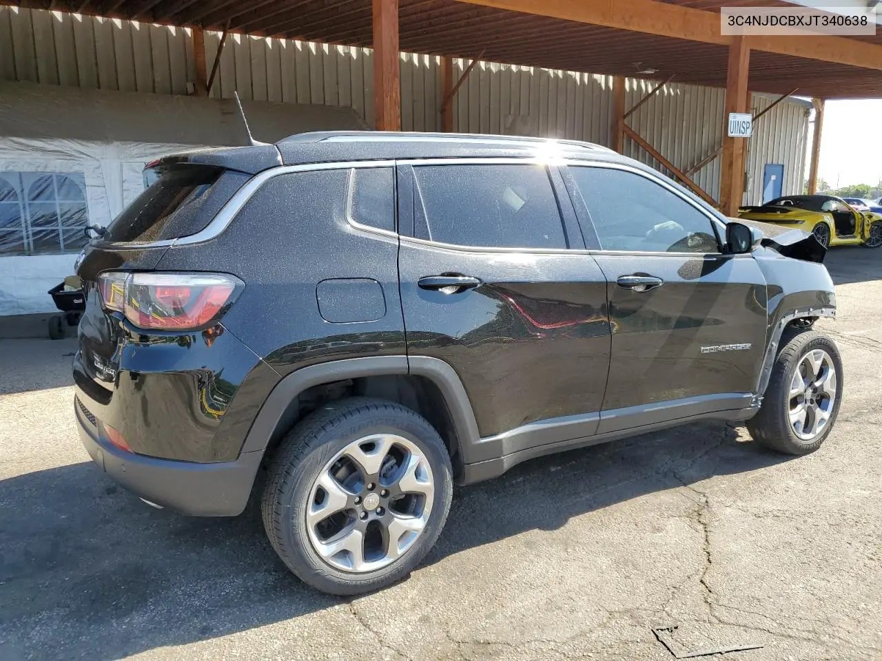 2018 Jeep Compass Limited VIN: 3C4NJDCBXJT340638 Lot: 63289805