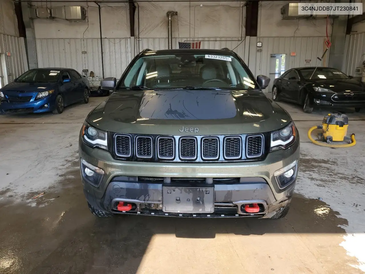 2018 Jeep Compass Trailhawk VIN: 3C4NJDDB7JT230841 Lot: 63323205