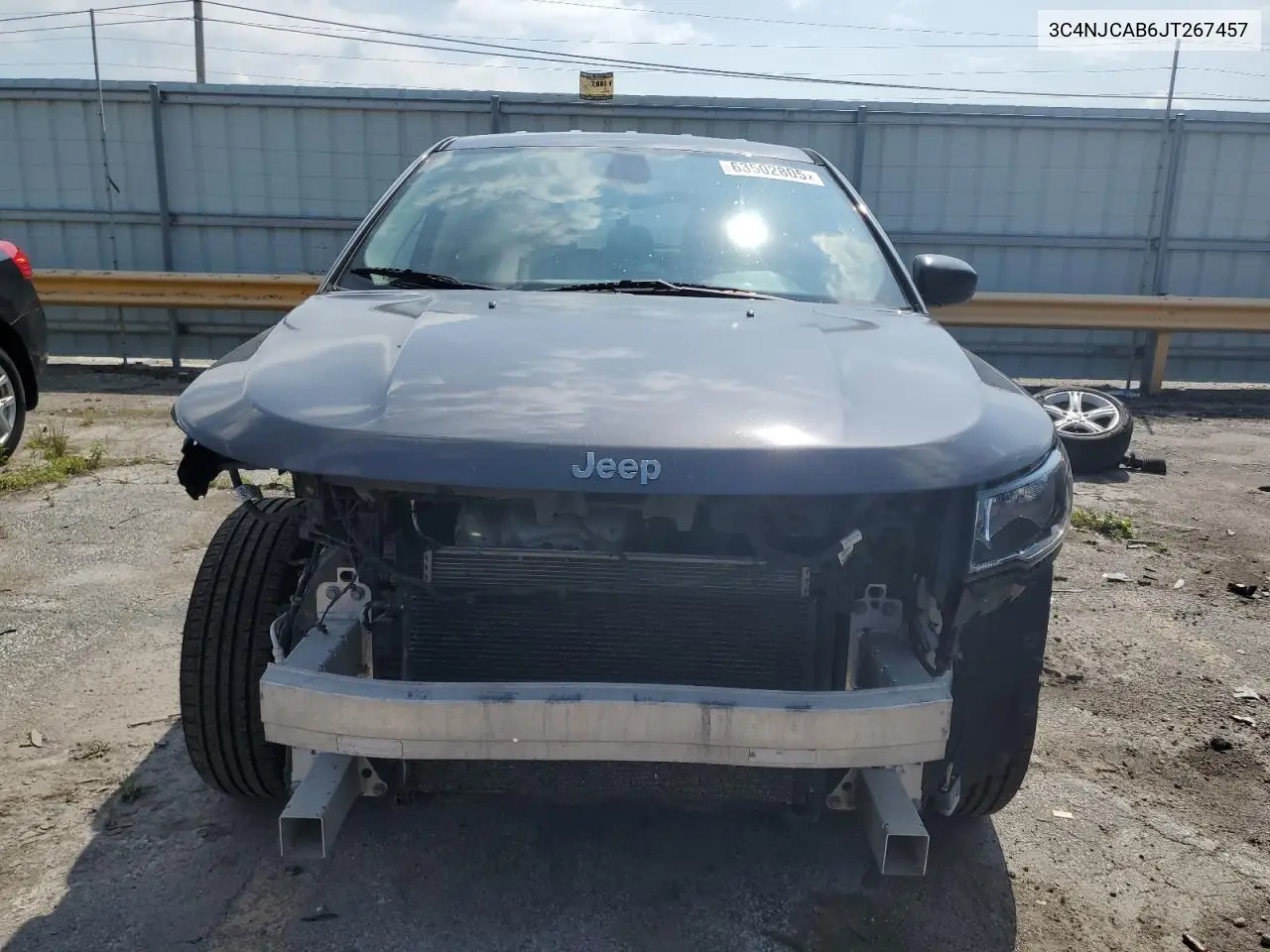 2018 Jeep Compass Sport VIN: 3C4NJCAB6JT267457 Lot: 63502805