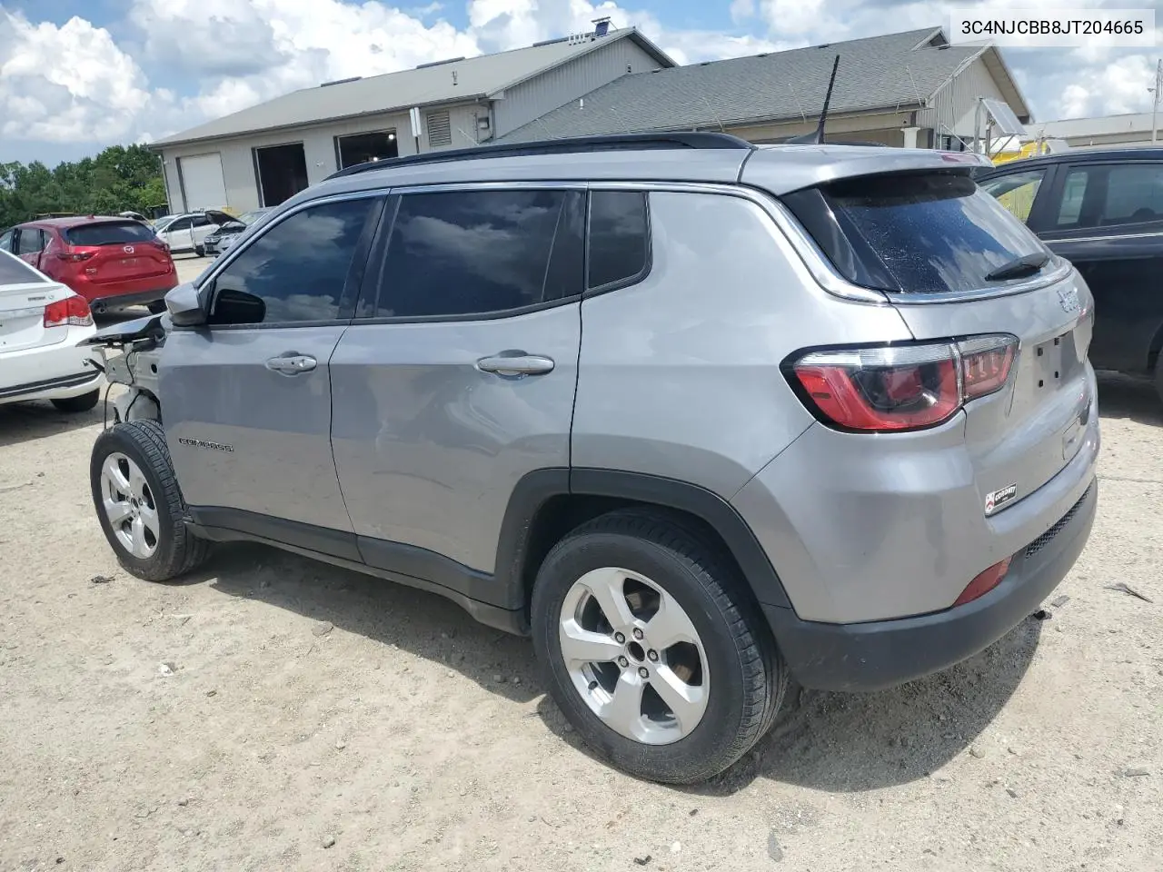 2018 Jeep Compass Latitude VIN: 3C4NJCBB8JT204665 Lot: 64445855