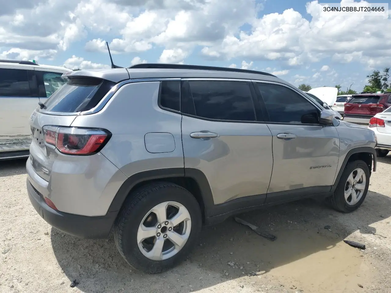 2018 Jeep Compass Latitude VIN: 3C4NJCBB8JT204665 Lot: 64445855