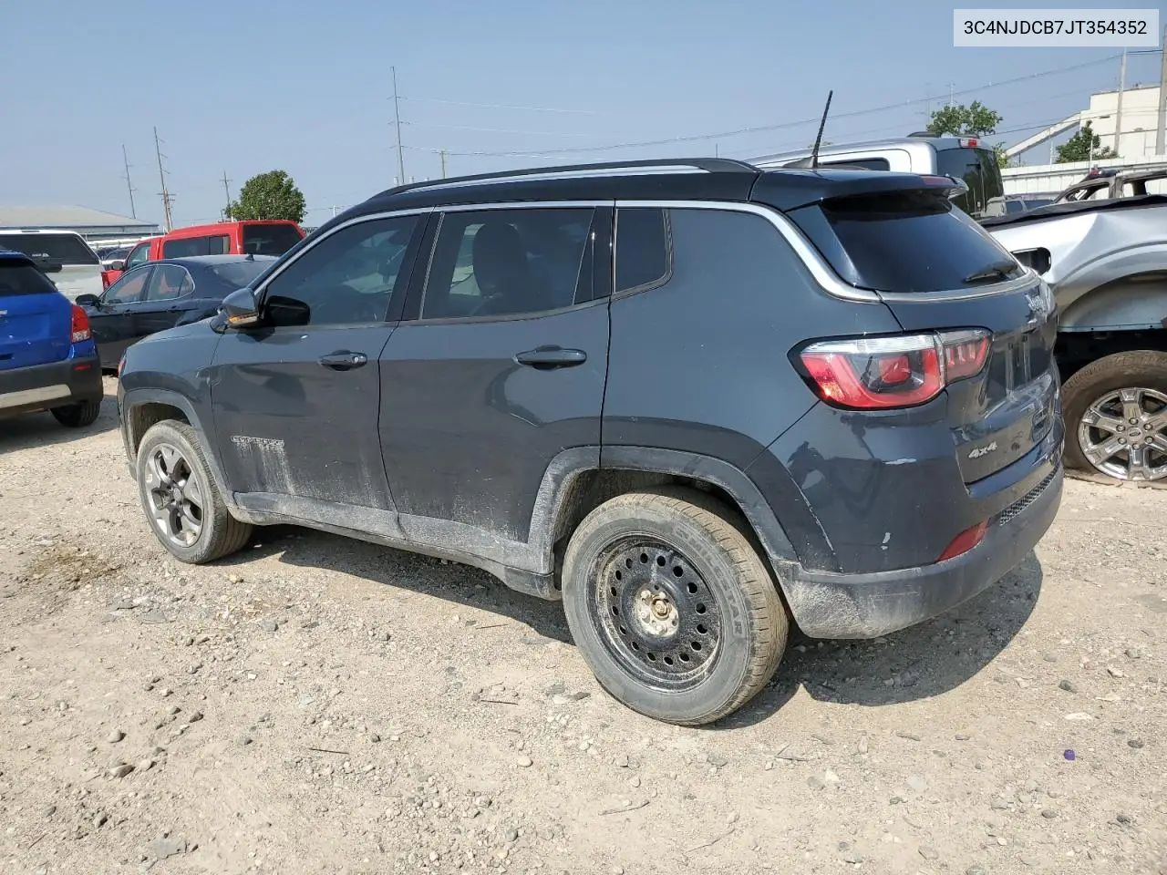 2018 Jeep Compass Limited VIN: 3C4NJDCB7JT354352 Lot: 64547495