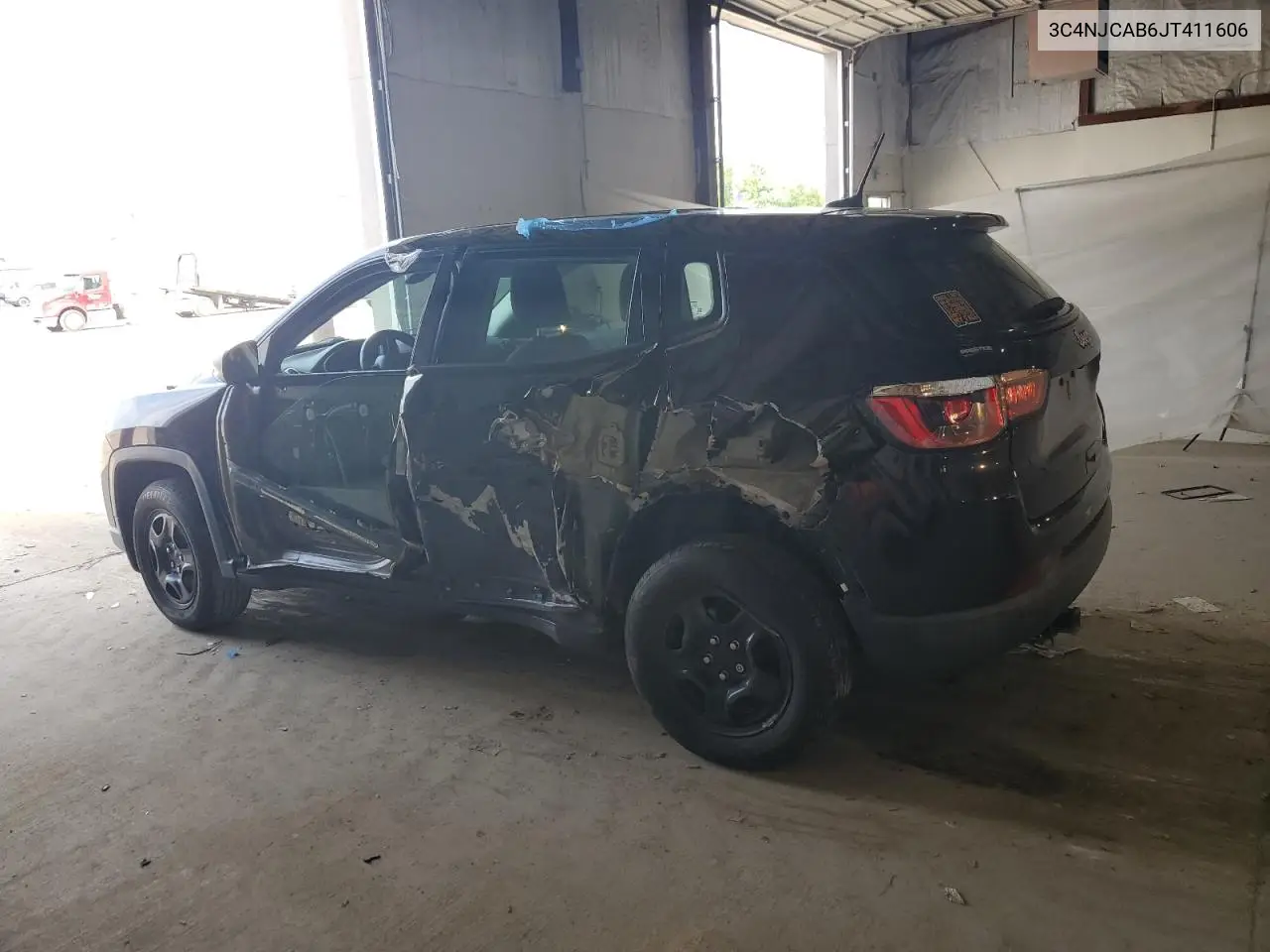 2018 Jeep Compass Sport VIN: 3C4NJCAB6JT411606 Lot: 64742615