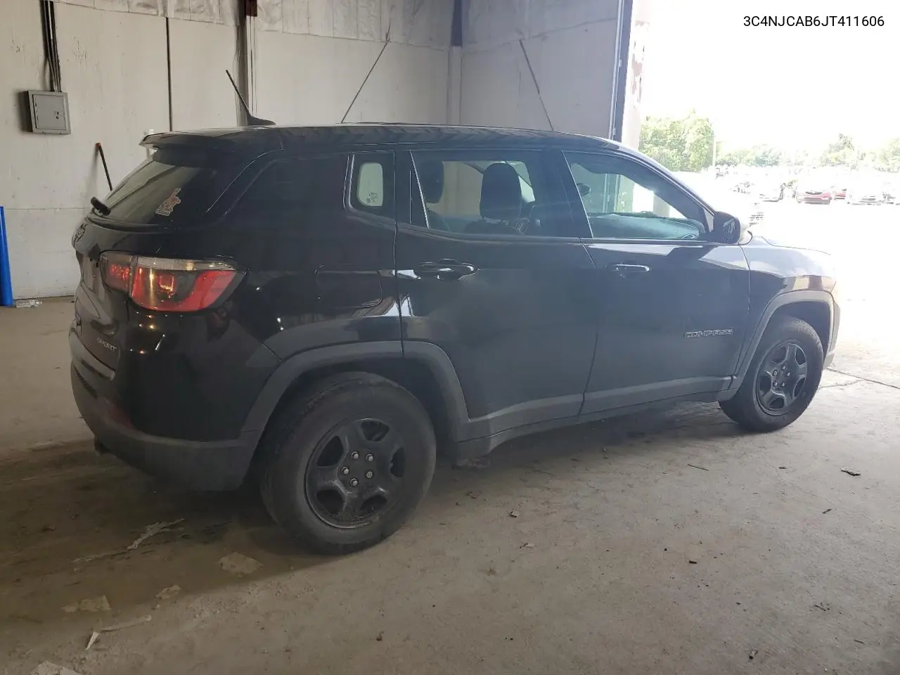 2018 Jeep Compass Sport VIN: 3C4NJCAB6JT411606 Lot: 64742615