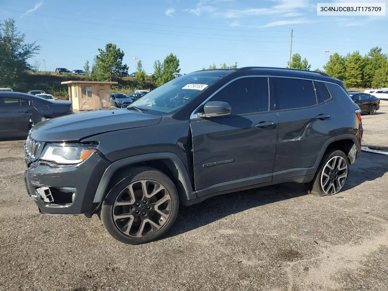 2018 Jeep Compass Limited VIN: 3C4NJDCB3JT175709 Lot: 64769165