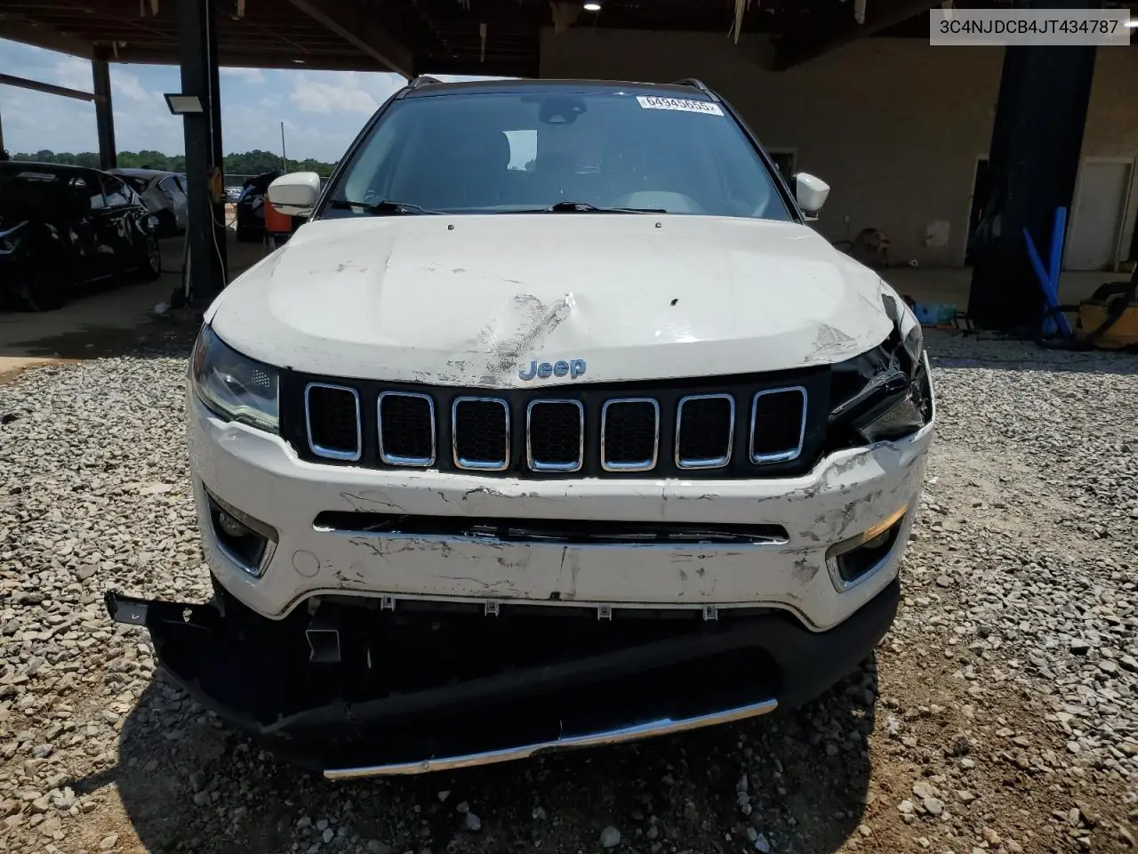 2018 Jeep Compass Limited VIN: 3C4NJDCB4JT434787 Lot: 64945655