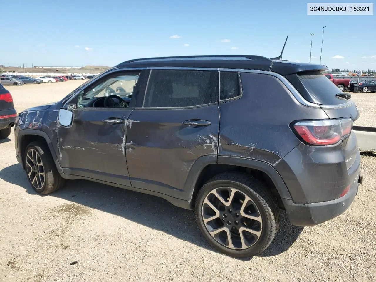 2018 Jeep Compass Limited VIN: 3C4NJDCBXJT153321 Lot: 65021405