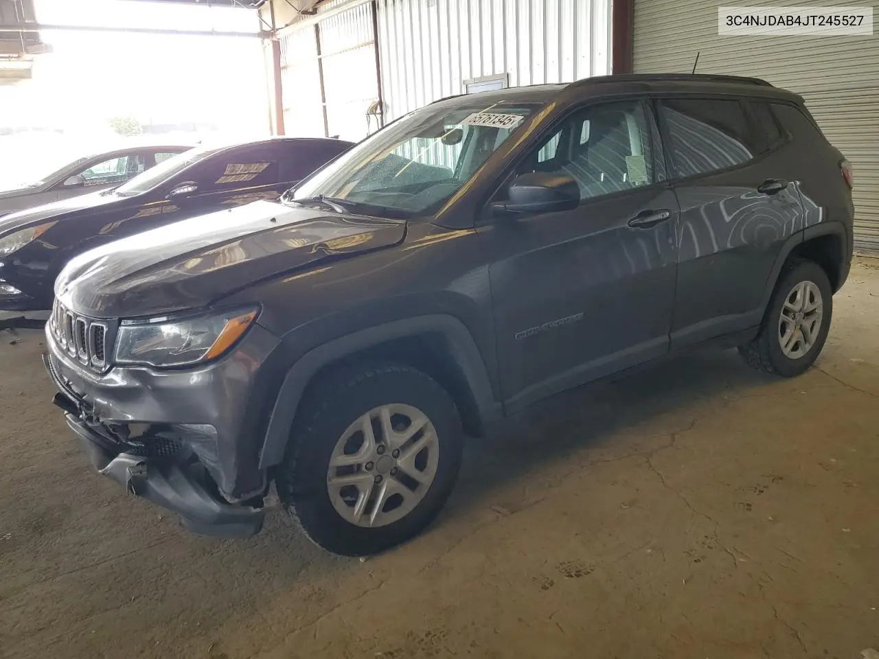 2018 Jeep Compass Sport VIN: 3C4NJDAB4JT245527 Lot: 65761345