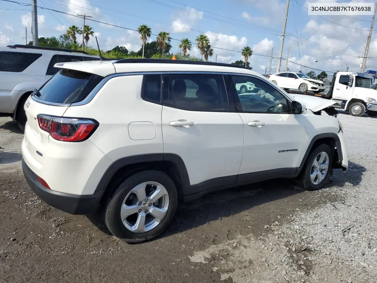 2019 Jeep Compass Latitude VIN: 3C4NJCBB7KT676938 Lot: 55511795