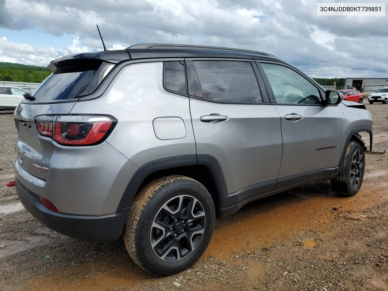 2019 Jeep Compass Trailhawk VIN: 3C4NJDDB0KT739851 Lot: 56897525