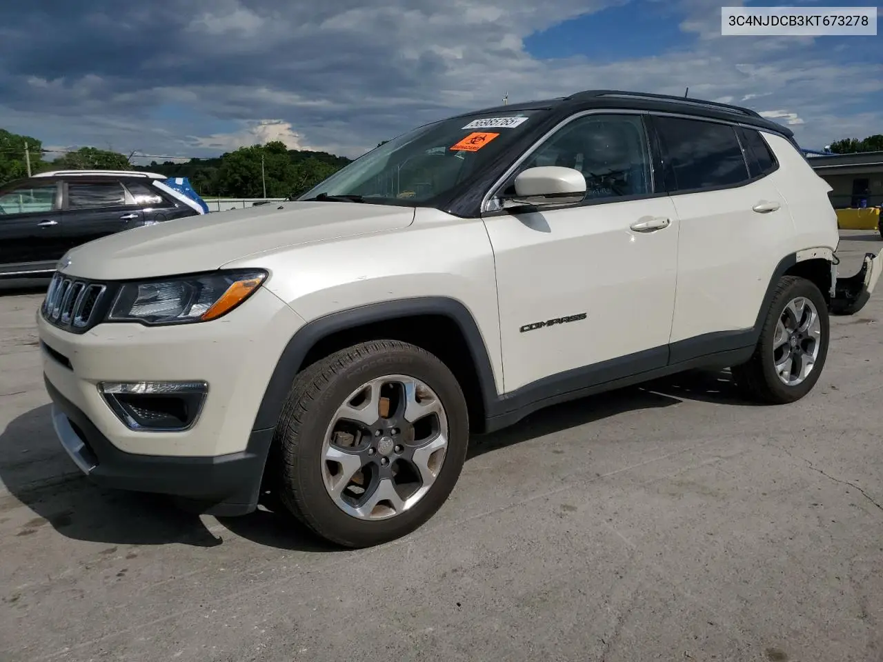 2019 Jeep Compass Limited VIN: 3C4NJDCB3KT673278 Lot: 56985765