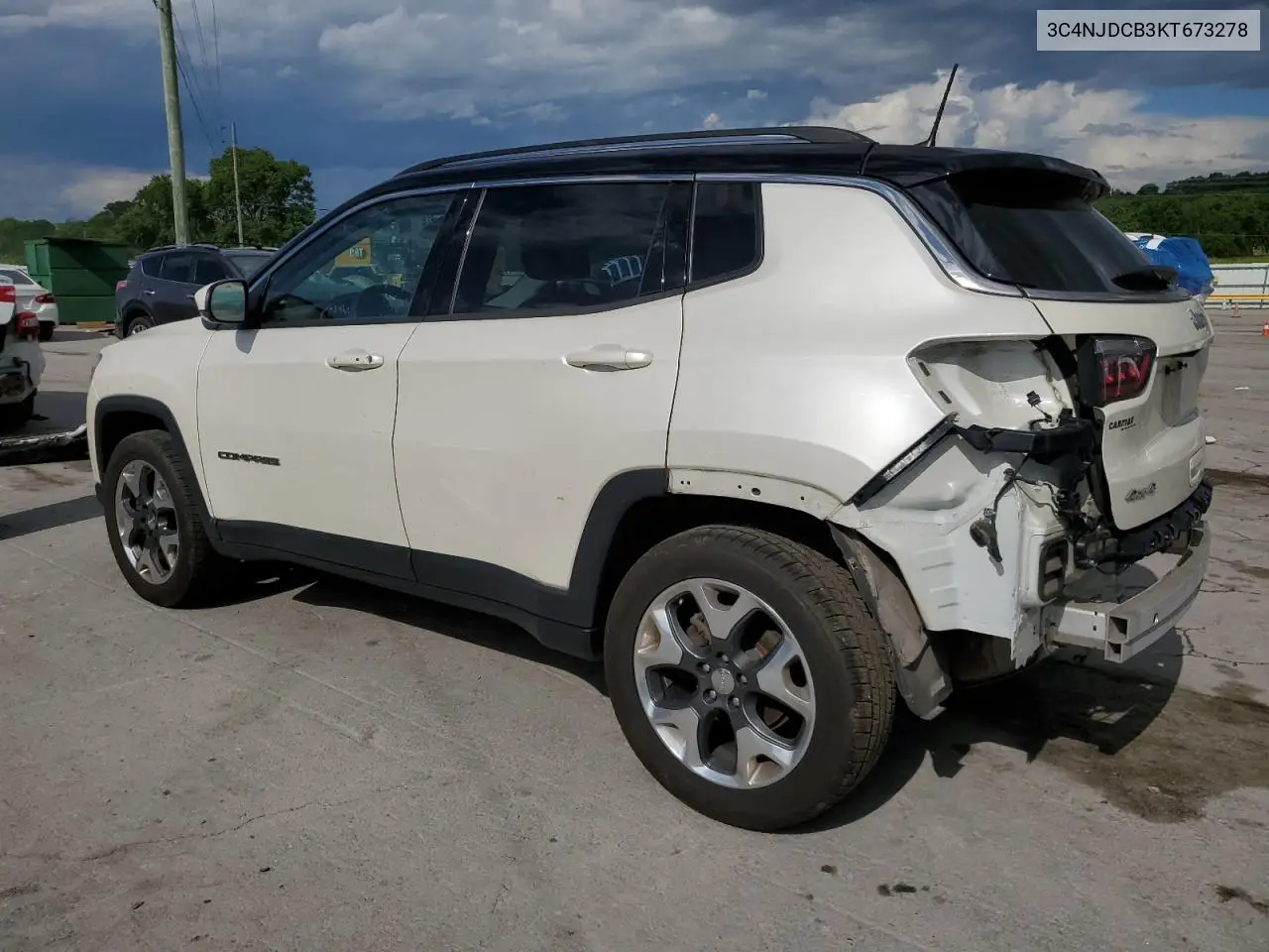 2019 Jeep Compass Limited VIN: 3C4NJDCB3KT673278 Lot: 56985765