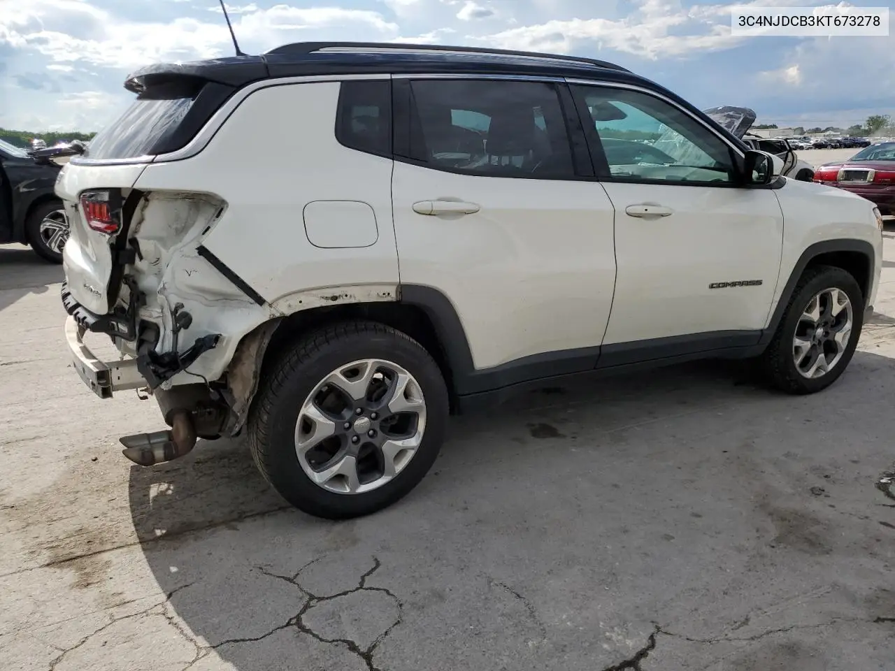 2019 Jeep Compass Limited VIN: 3C4NJDCB3KT673278 Lot: 56985765