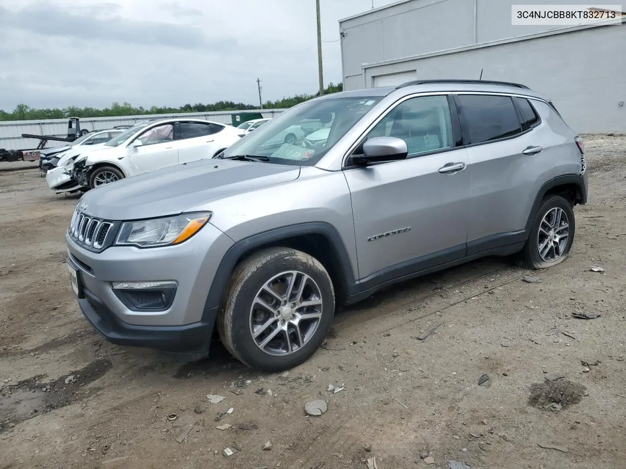 2019 Jeep Compass Latitude VIN: 3C4NJCBB8KT832713 Lot: 57109145
