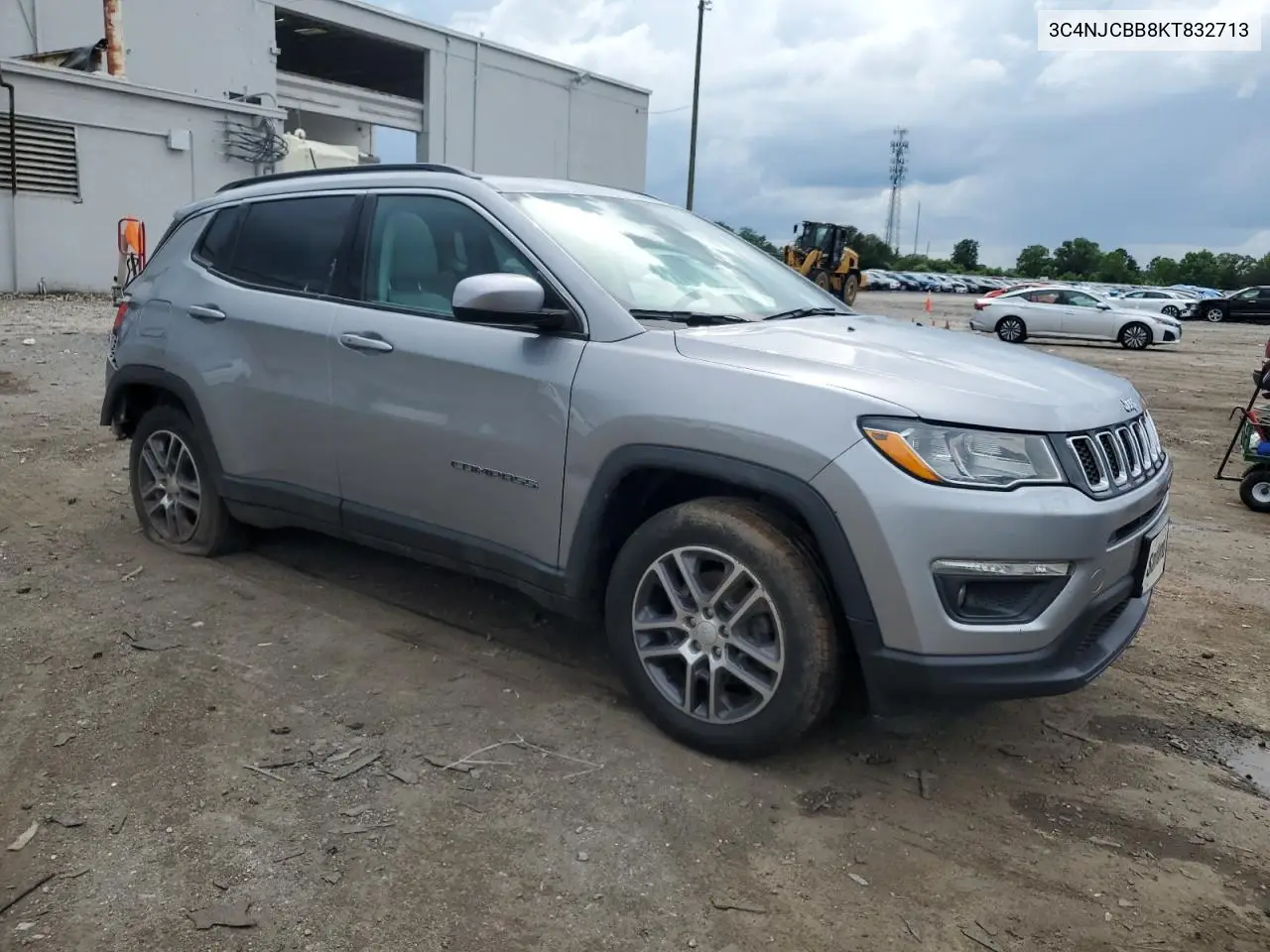 2019 Jeep Compass Latitude VIN: 3C4NJCBB8KT832713 Lot: 57109145