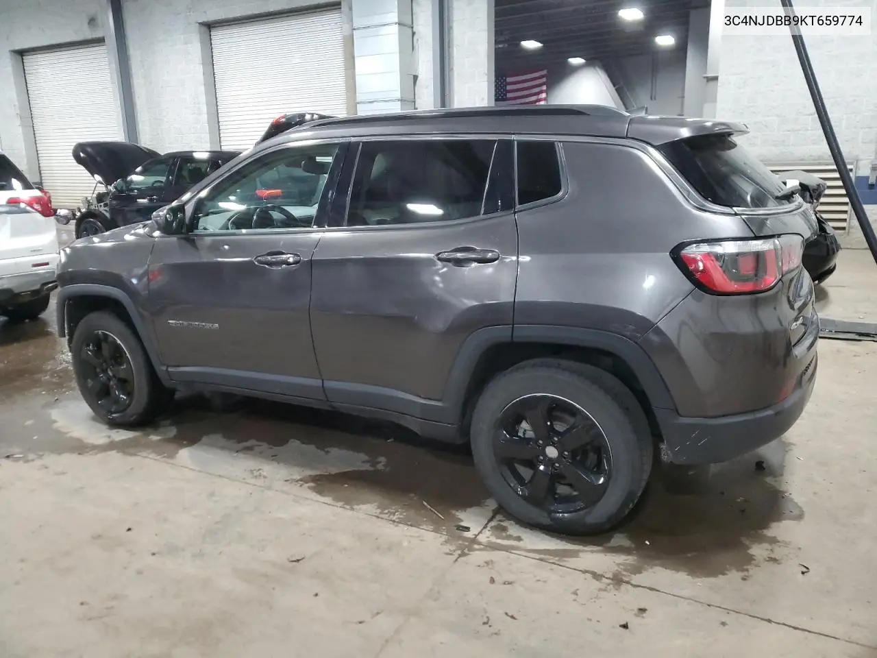 2019 Jeep Compass Latitude VIN: 3C4NJDBB9KT659774 Lot: 81197214