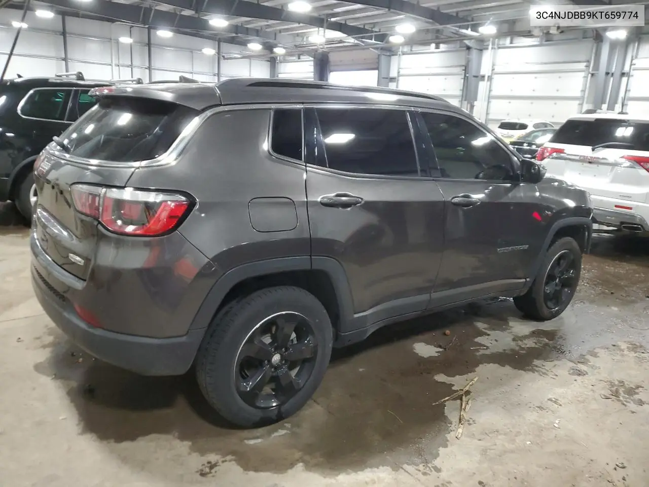 2019 Jeep Compass Latitude VIN: 3C4NJDBB9KT659774 Lot: 81197214