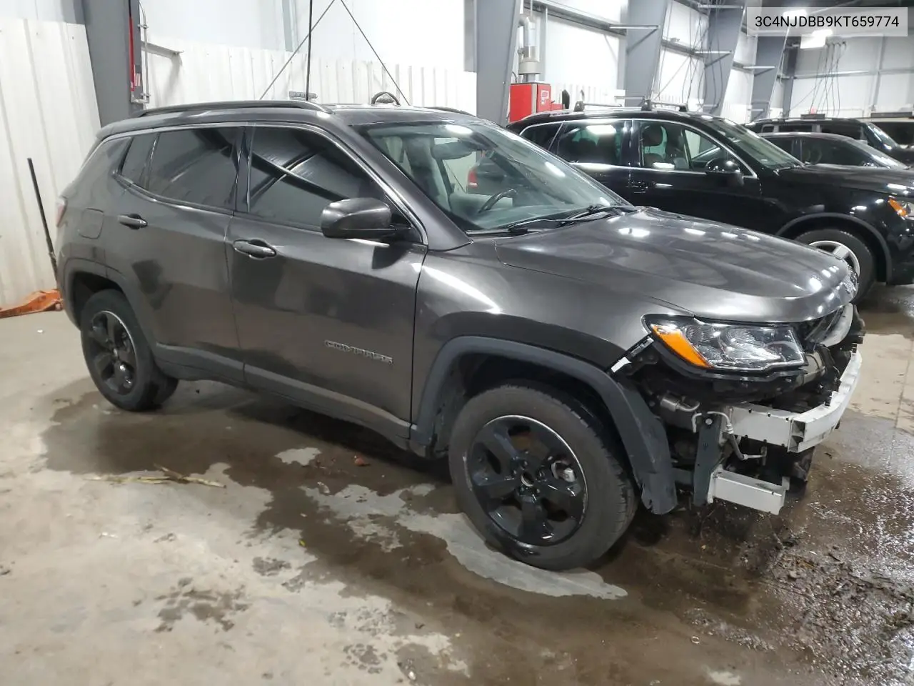 2019 Jeep Compass Latitude VIN: 3C4NJDBB9KT659774 Lot: 81197214
