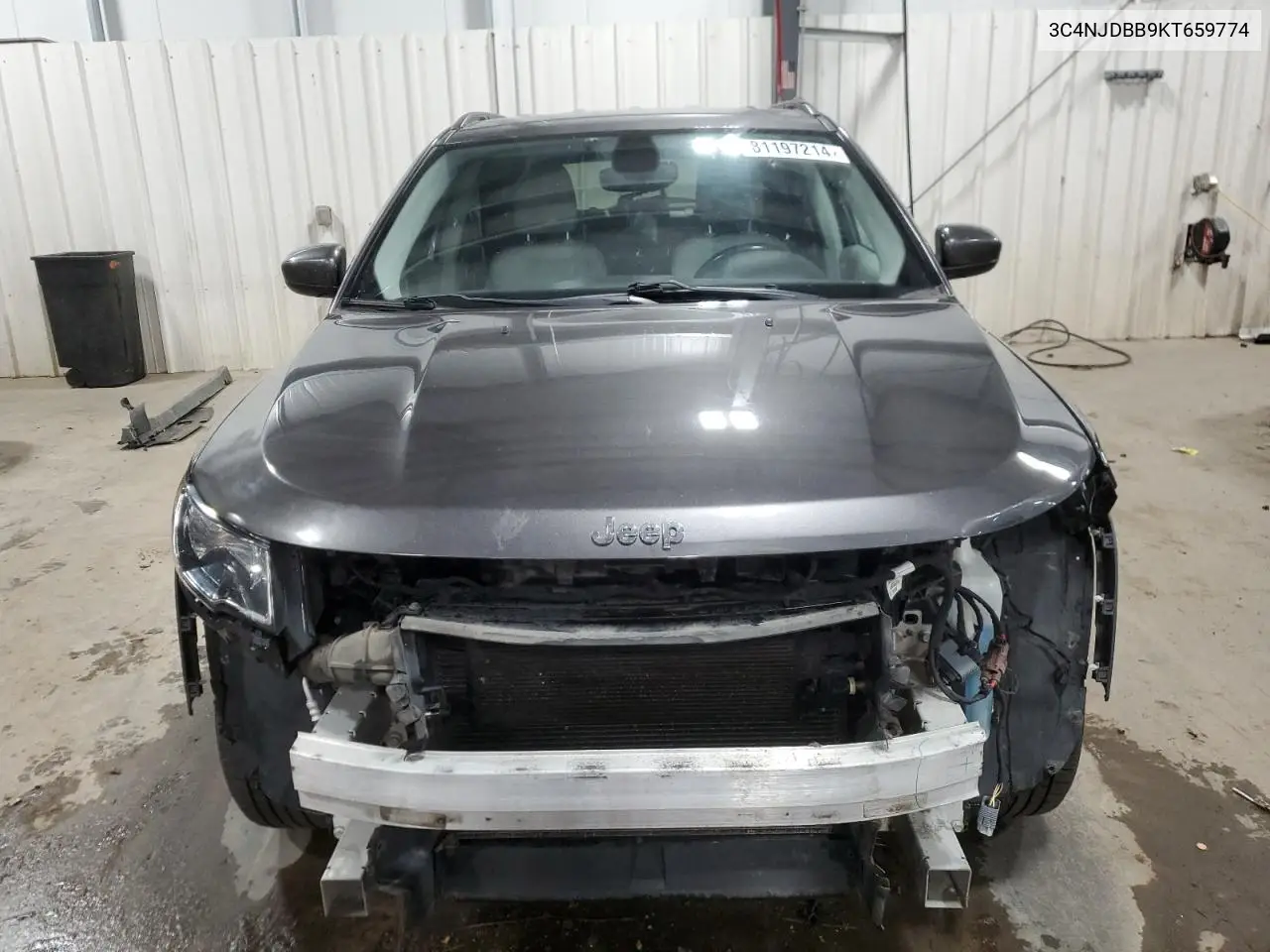 2019 Jeep Compass Latitude VIN: 3C4NJDBB9KT659774 Lot: 81197214