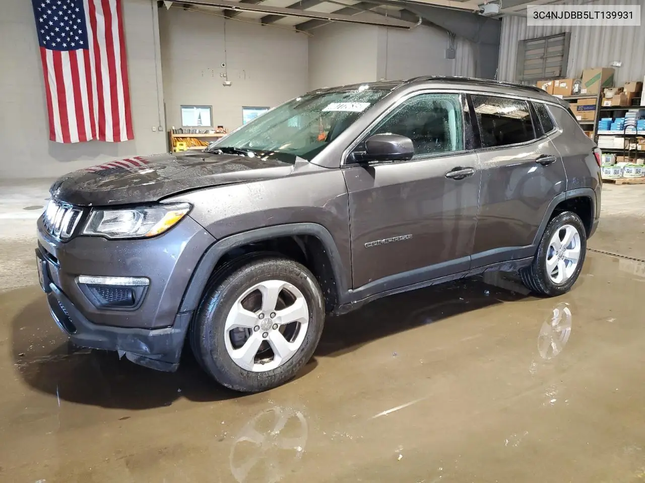 2020 Jeep Compass Latitude VIN: 3C4NJDBB5LT139931 Lot: 48772635