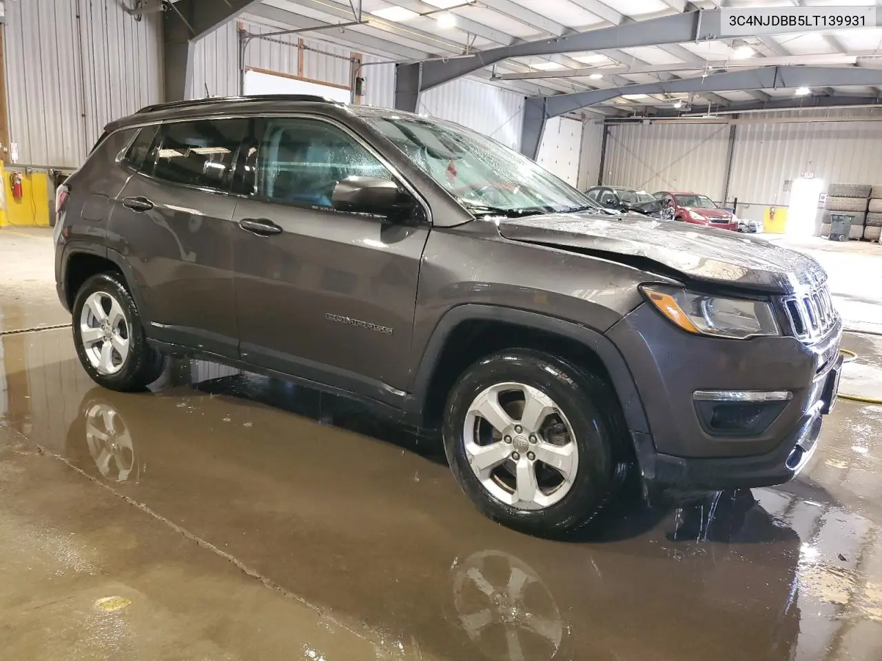 2020 Jeep Compass Latitude VIN: 3C4NJDBB5LT139931 Lot: 48772635