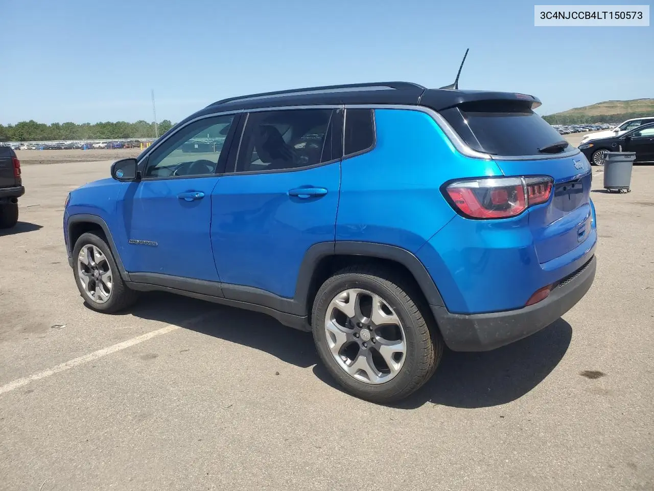 2020 Jeep Compass Limited VIN: 3C4NJCCB4LT150573 Lot: 62264725
