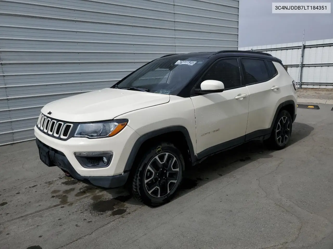 2020 Jeep Compass Trailhawk VIN: 3C4NJDDB7LT184351 Lot: 62669645