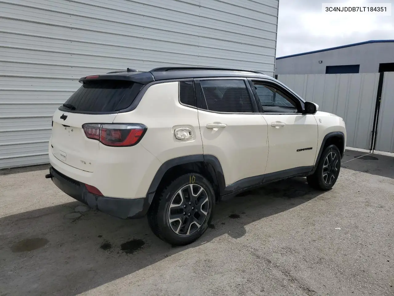 2020 Jeep Compass Trailhawk VIN: 3C4NJDDB7LT184351 Lot: 62669645