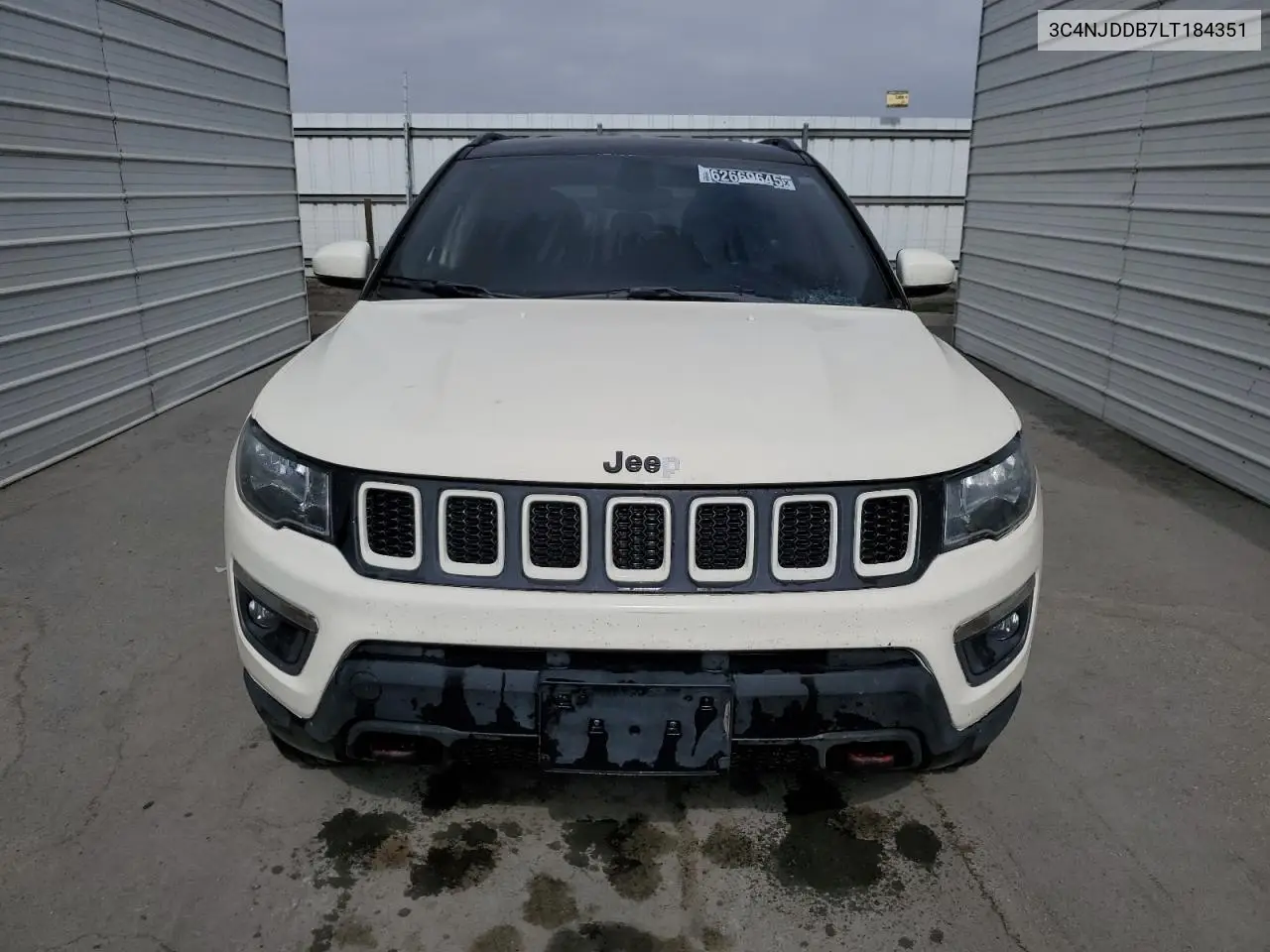 2020 Jeep Compass Trailhawk VIN: 3C4NJDDB7LT184351 Lot: 62669645