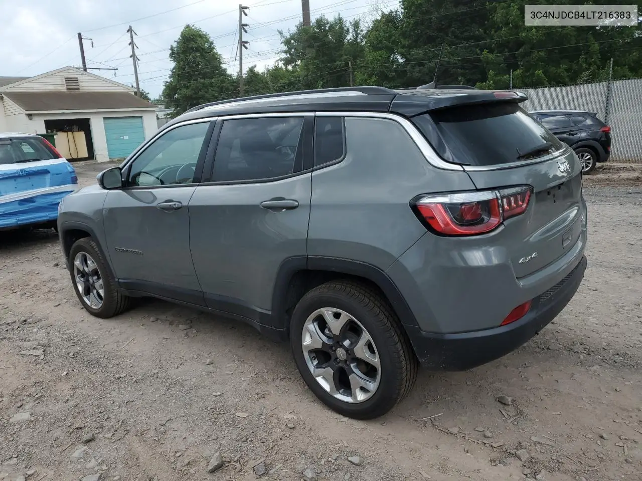 2020 Jeep Compass Limited VIN: 3C4NJDCB4LT216383 Lot: 63049845