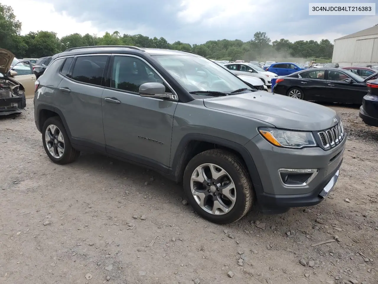 2020 Jeep Compass Limited VIN: 3C4NJDCB4LT216383 Lot: 63049845