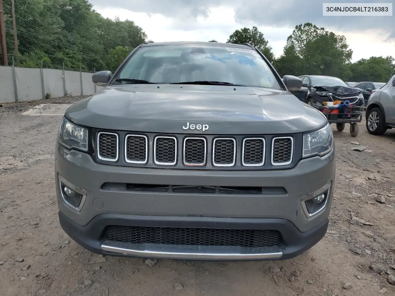 2020 Jeep Compass Limited VIN: 3C4NJDCB4LT216383 Lot: 63049845