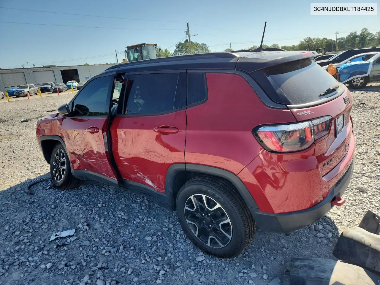 2020 Jeep Compass Trailhawk VIN: 3C4NJDDBXLT184425 Lot: 64371535