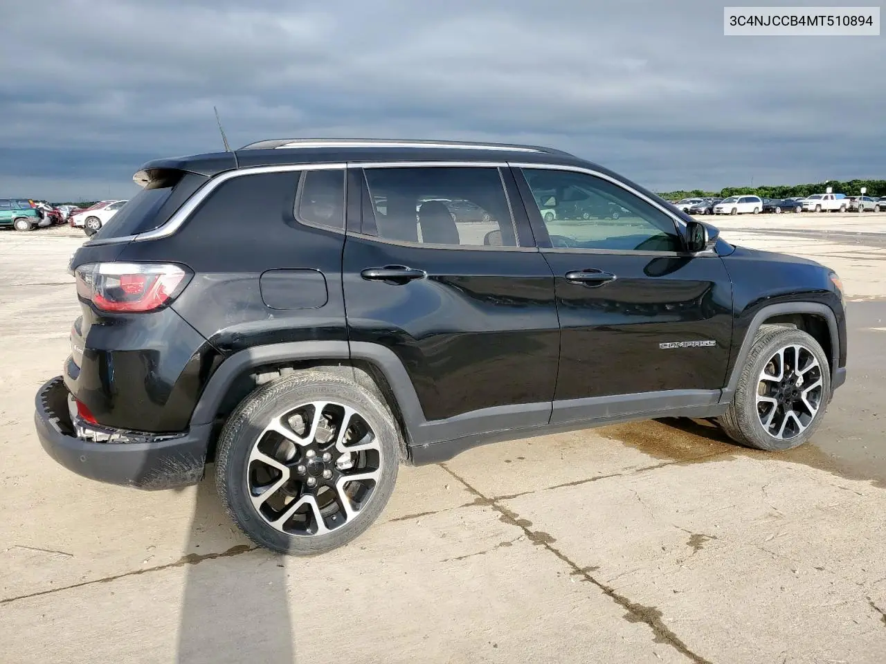2021 Jeep Compass Limited VIN: 3C4NJCCB4MT510894 Lot: 55861685