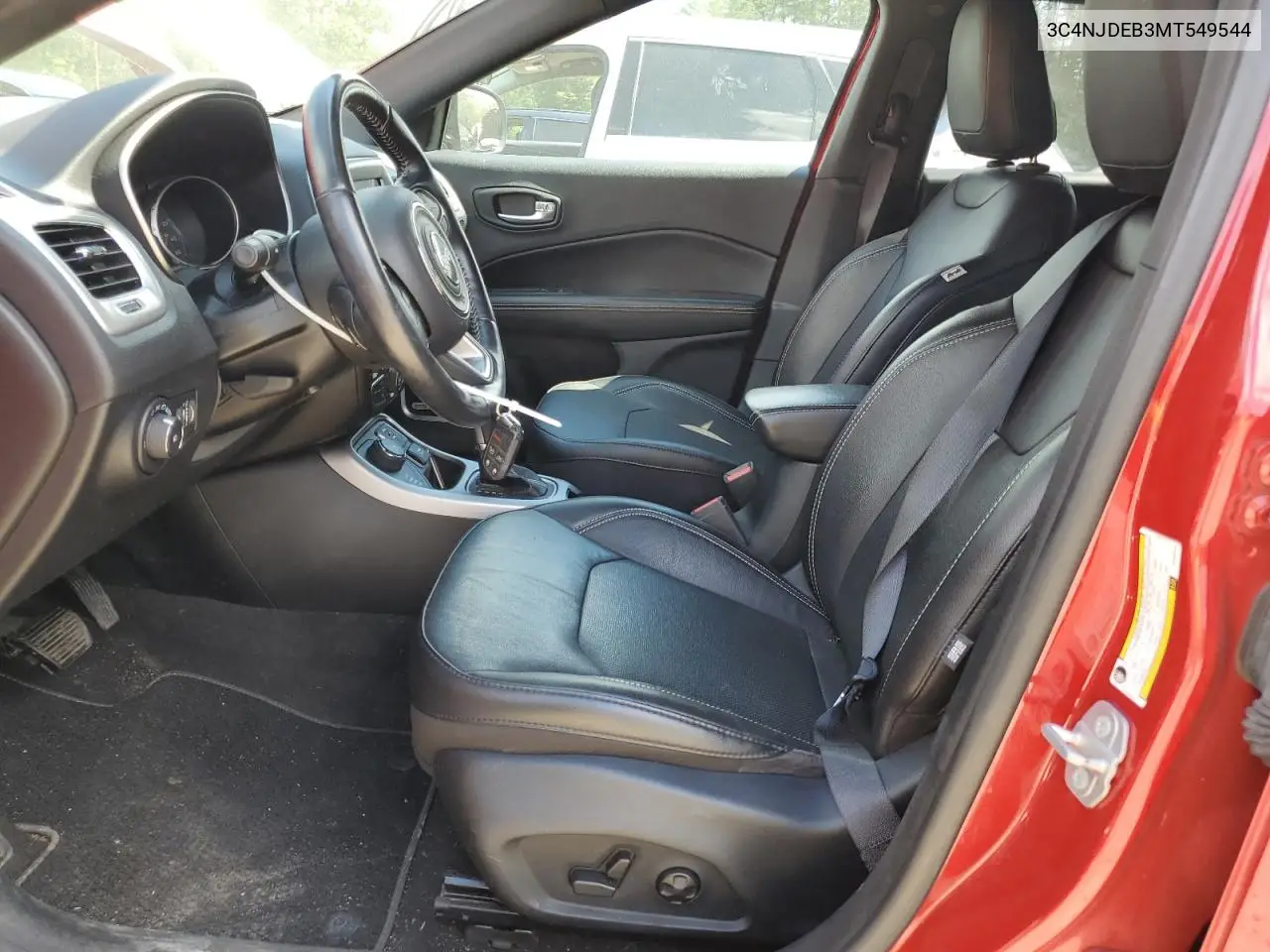 2021 Jeep Compass 80Th Edition VIN: 3C4NJDEB3MT549544 Lot: 62273215