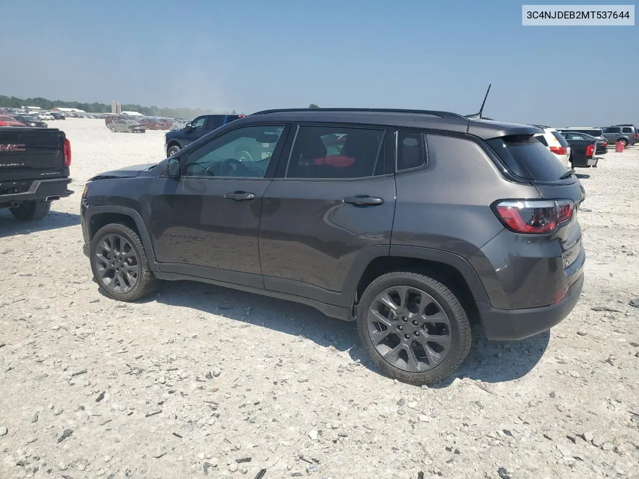 2021 Jeep Compass 80Th Edition VIN: 3C4NJDEB2MT537644 Lot: 63452245