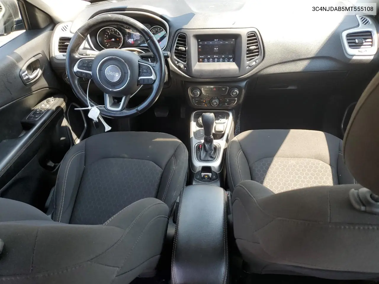 2021 Jeep Compass Sport VIN: 3C4NJDAB5MT555108 Lot: 63551125