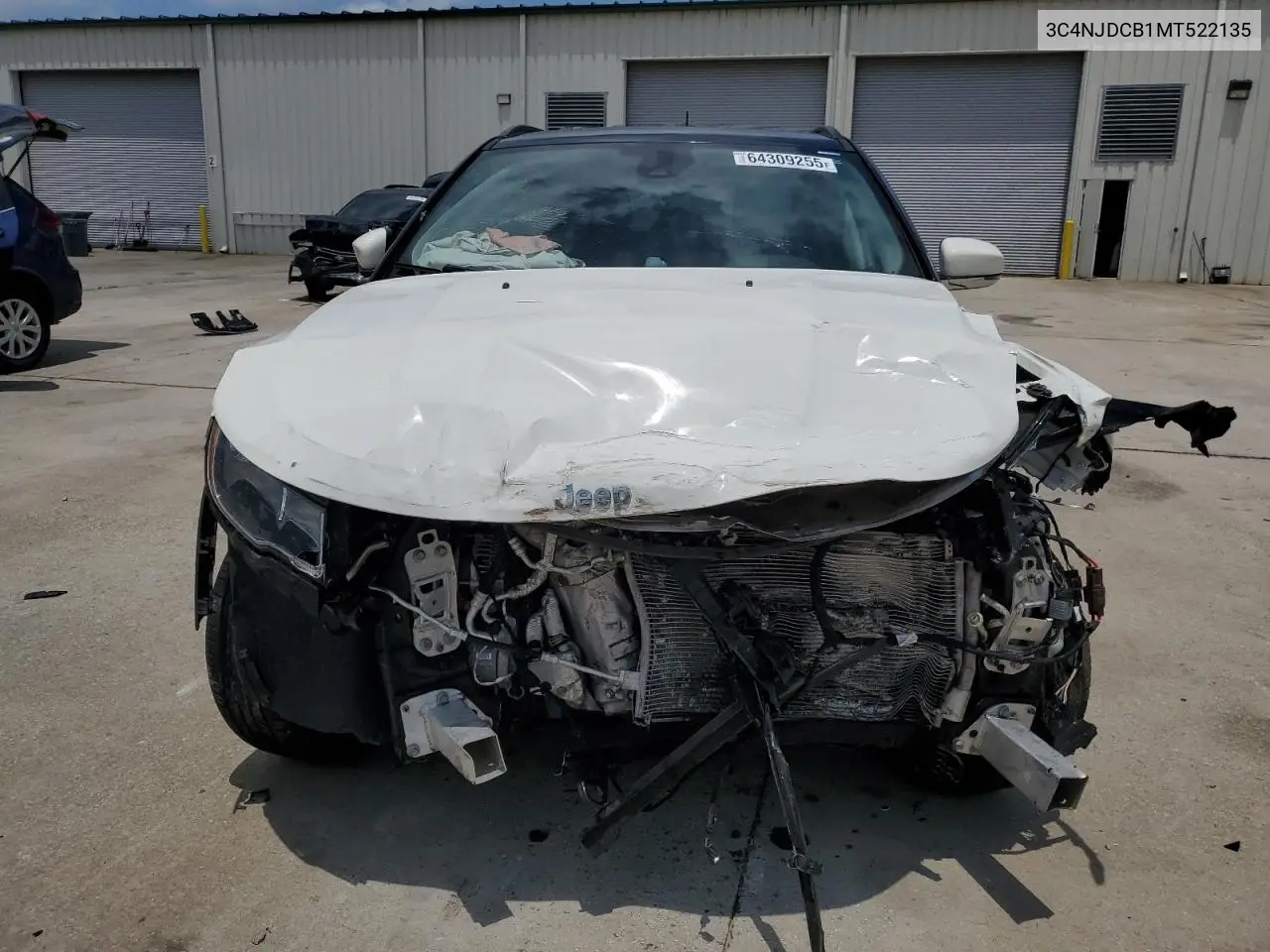 2021 Jeep Compass Limited VIN: 3C4NJDCB1MT522135 Lot: 64309255