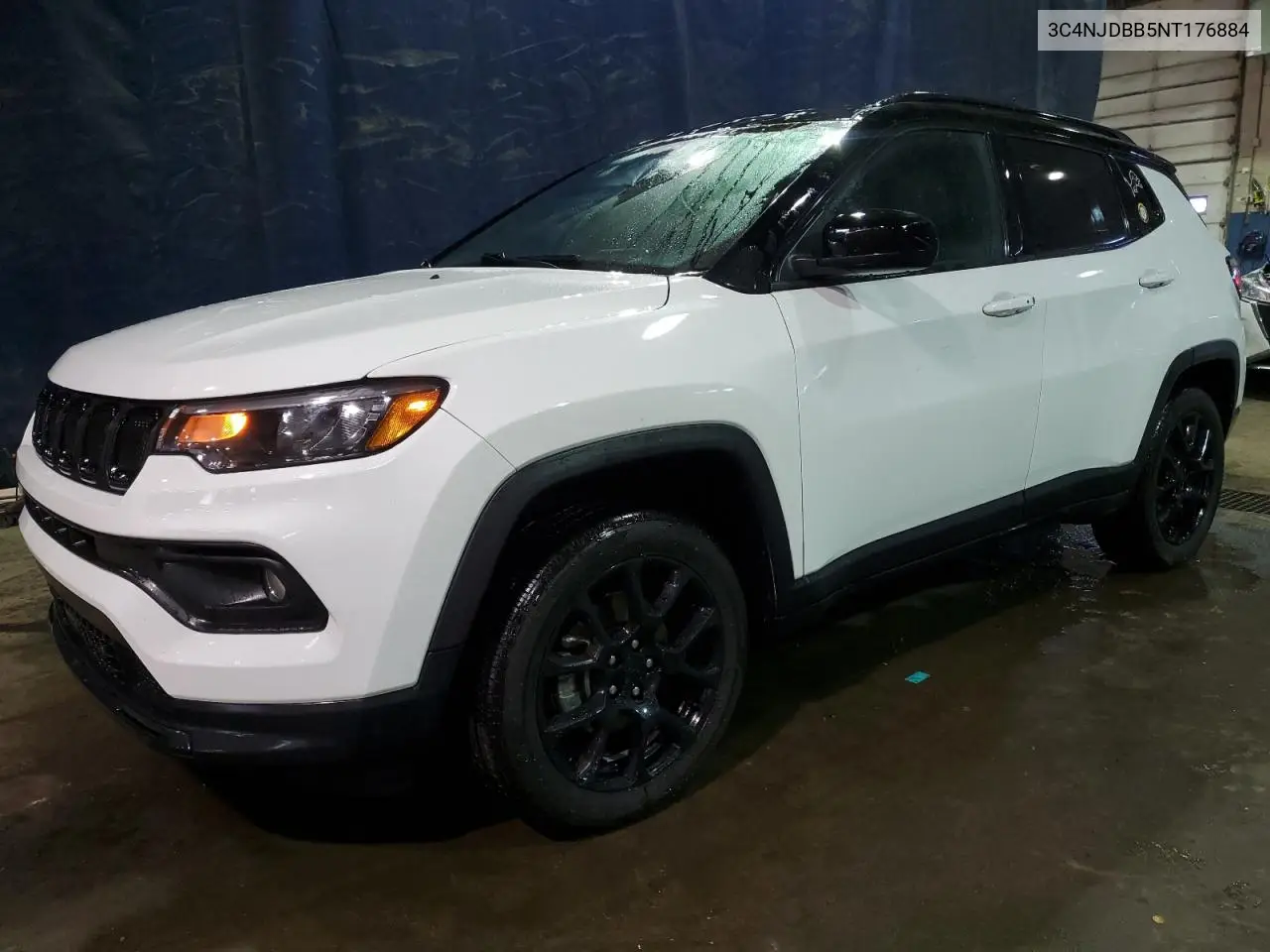 2022 Jeep Compass Latitude VIN: 3C4NJDBB5NT176884 Lot: 48881685