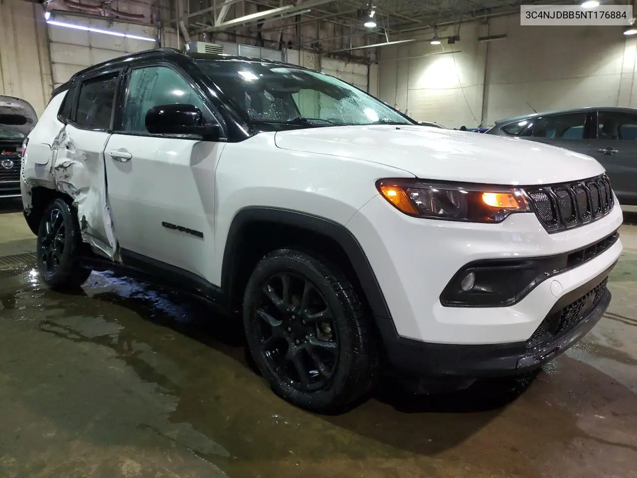2022 Jeep Compass Latitude VIN: 3C4NJDBB5NT176884 Lot: 48881685
