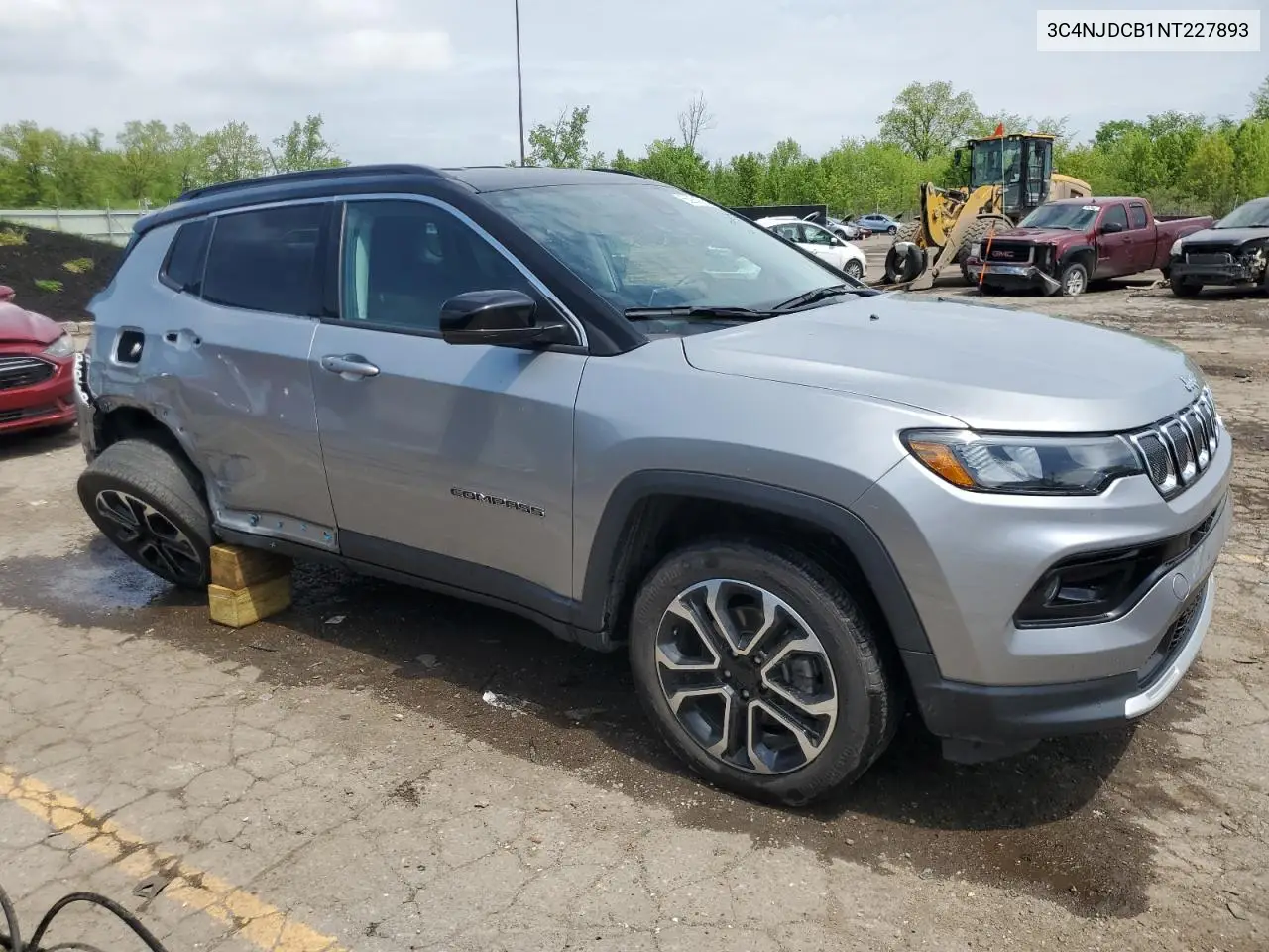 2022 Jeep Compass Limited VIN: 3C4NJDCB1NT227893 Lot: 56904565