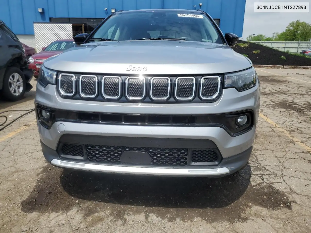 2022 Jeep Compass Limited VIN: 3C4NJDCB1NT227893 Lot: 56904565