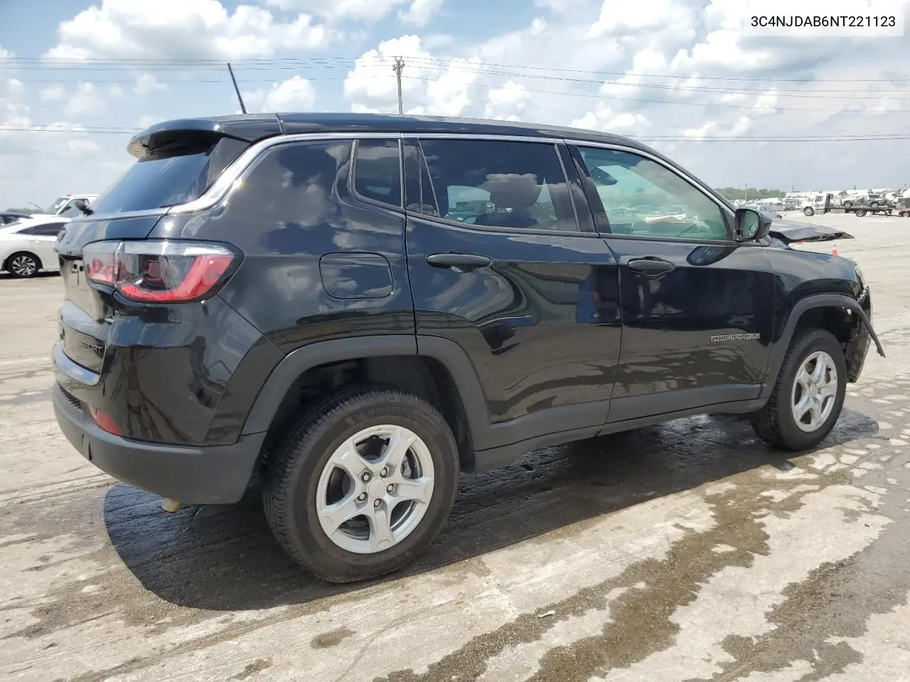 2022 Jeep Compass Sport VIN: 3C4NJDAB6NT221123 Lot: 61963685