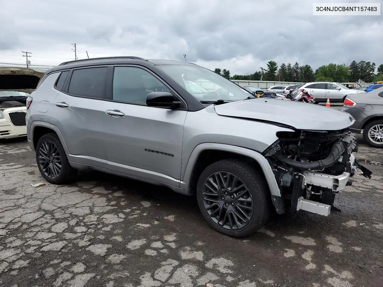 2022 Jeep Compass Limited VIN: 3C4NJDCB4NT157483 Lot: 62722915