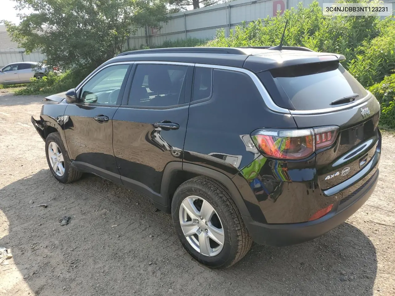 2022 Jeep Compass Latitude VIN: 3C4NJDBB3NT123231 Lot: 64198915
