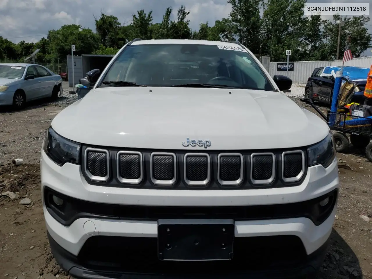 2022 Jeep Compass Latitude Lux VIN: 3C4NJDFB9NT112518 Lot: 64256975