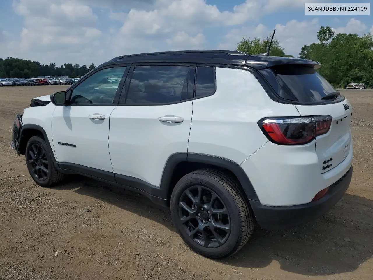 2022 Jeep Compass Latitude VIN: 3C4NJDBB7NT224109 Lot: 64482915