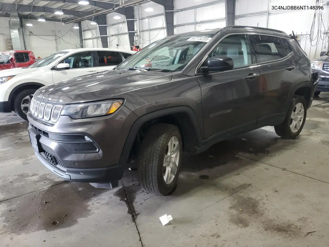 2022 Jeep Compass Latitude VIN: 3C4NJDBB6NT148396 Lot: 64773235
