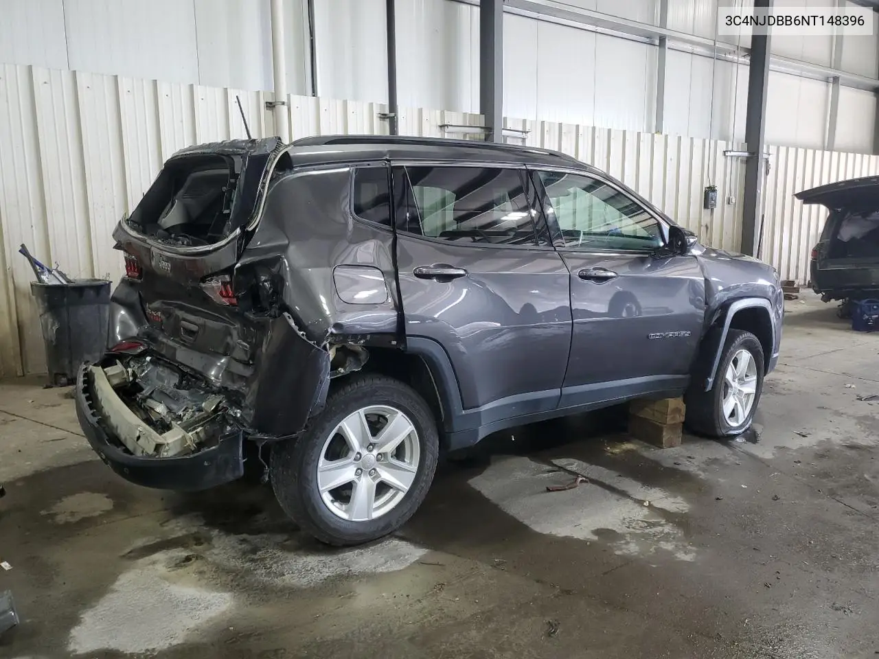 2022 Jeep Compass Latitude VIN: 3C4NJDBB6NT148396 Lot: 64773235